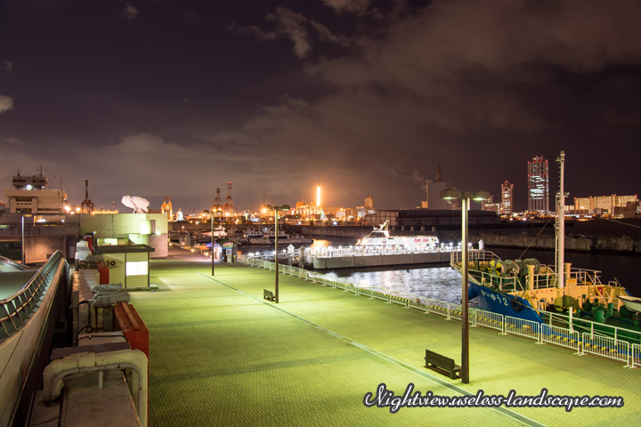 天保山ハーバービレッジの夜景情報 大阪府大阪市港区 使い道のない風景